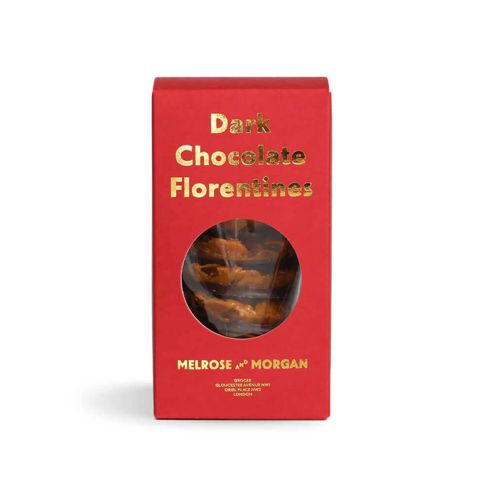 Melrose & Morgan Dark Chocolate Florentine Box 180g